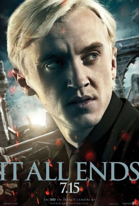 Harry Potter és a halál ereklyéi 2.rész.Draco poszter