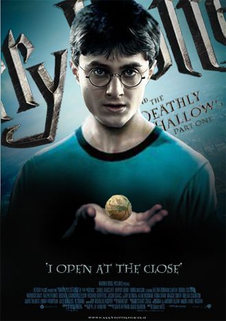 Harry Potter és a haál ereklyéi első rész poszter